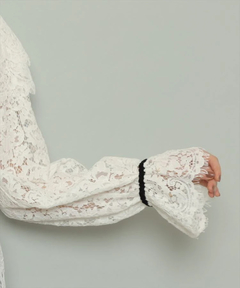 CADUNE(カデュネ) |総レースブラウス