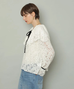 CADUNE(カデュネ) |総レースブラウス
