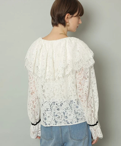 CADUNE(カデュネ) |総レースブラウス