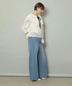 CADUNE(カデュネ) |総レースブラウス