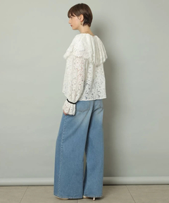 CADUNE(カデュネ) |総レースブラウス