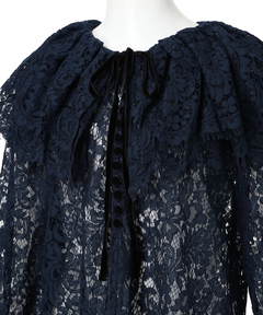 CADUNE(カデュネ) |総レースブラウス