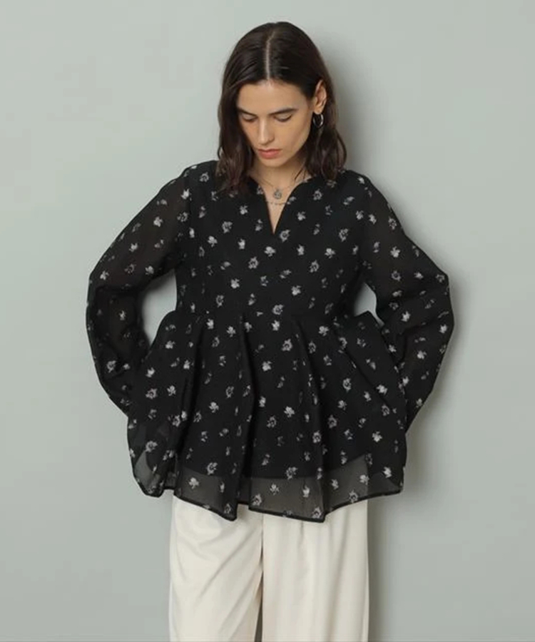 WEB LIMITED]ペプラムブラウス | シャツ・ブラウス | CADUNE（カデュネ