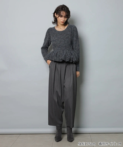 CADUNE(カデュネ) |キラキラぺプラムニット