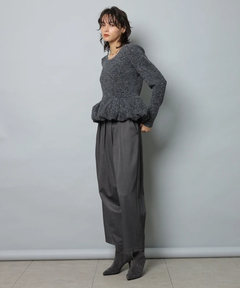 CADUNE(カデュネ) |キラキラぺプラムニット