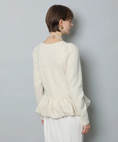 CADUNE(カデュネ) |キラキラぺプラムニット