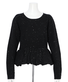 CADUNE(カデュネ) |キラキラぺプラムニット