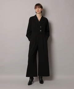 CADUNE(カデュネ) |テーラー衿オールインワン