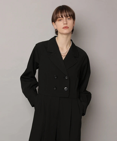 CADUNE(カデュネ) |テーラー衿オールインワン