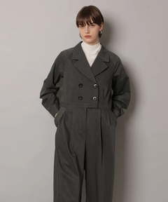 CADUNE(カデュネ) |テーラー衿オールインワン