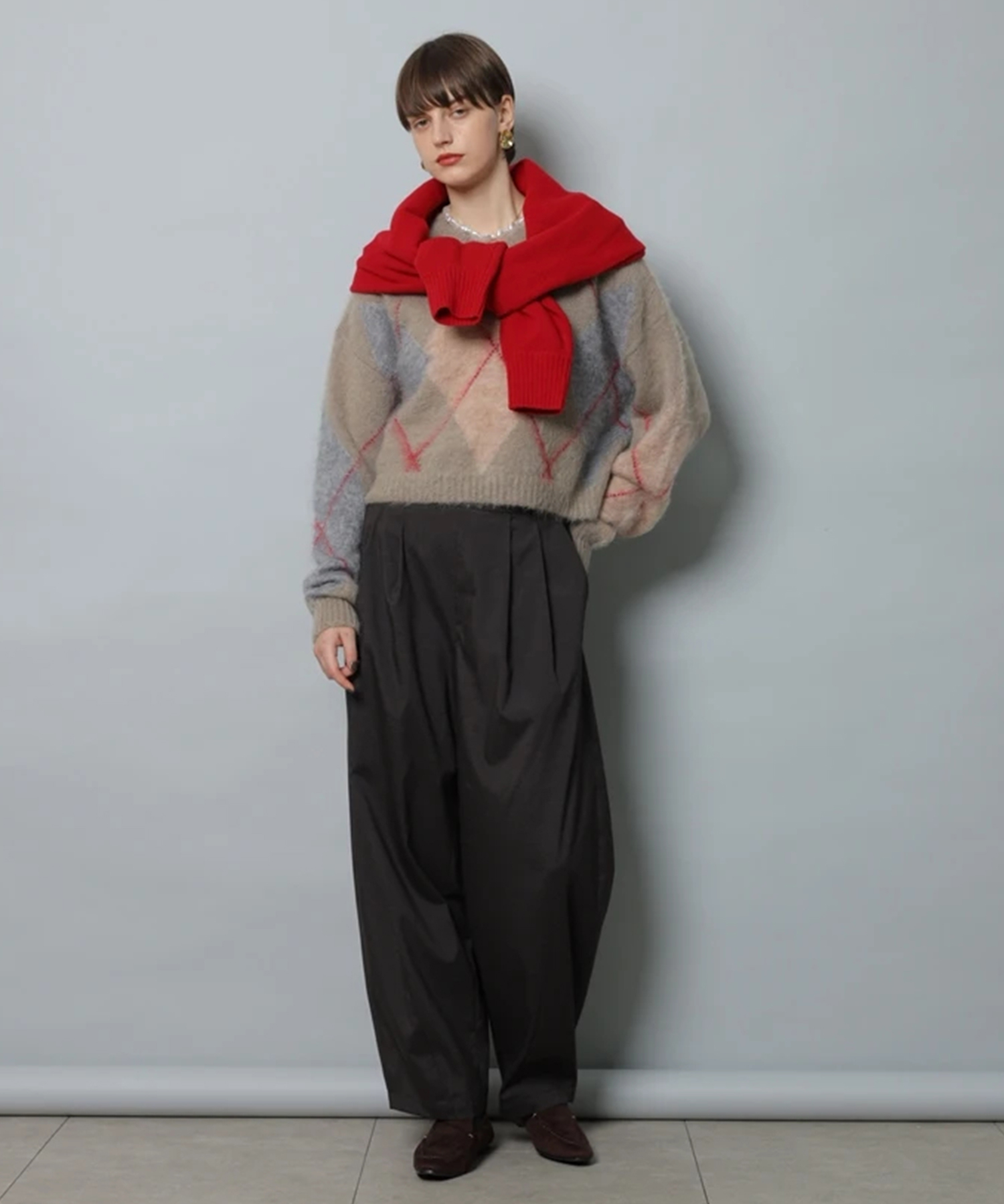 梳毛カーヴィーパンツ | パンツ | CADUNE（カデュネ） │【公式通販