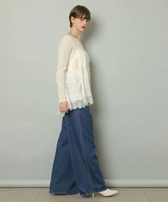 CADUNE(カデュネ) |レースキャミブラウス