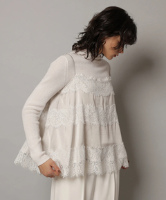 CADUNE(カデュネ) |レースキャミブラウス