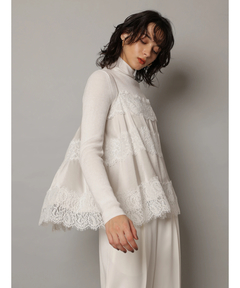 CADUNE(カデュネ) |レースキャミブラウス