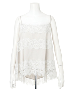 CADUNE(カデュネ) |レースキャミブラウス