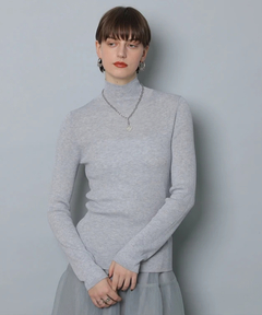 CADUNE(カデュネ) |ラメタートルネックニット