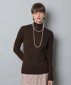 CADUNE(カデュネ) |ラメタートルネックニット