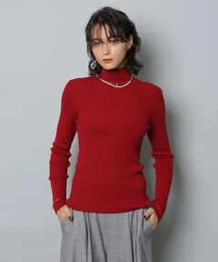 CADUNE(カデュネ) |ラメタートルネックニット