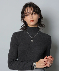 CADUNE(カデュネ) |ラメタートルネックニット