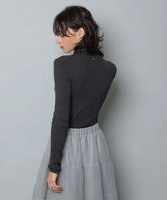 CADUNE(カデュネ) |ラメタートルネックニット