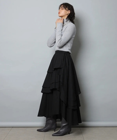 CADUNE(カデュネ) |ラメタートルネックニット