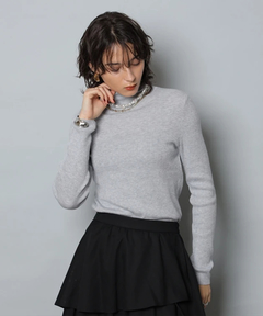 CADUNE(カデュネ) |ラメタートルネックニット