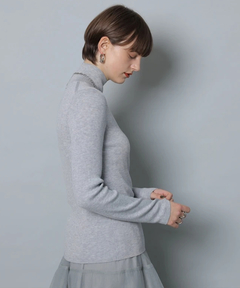 CADUNE(カデュネ) |ラメタートルネックニット