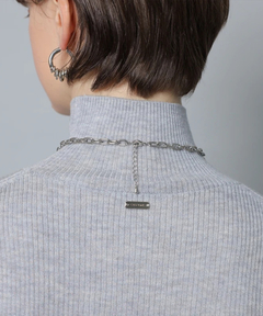 CADUNE(カデュネ) |ラメタートルネックニット