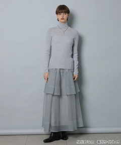 CADUNE(カデュネ) |ラメタートルネックニット