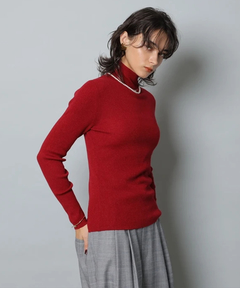 CADUNE(カデュネ) |ラメタートルネックニット