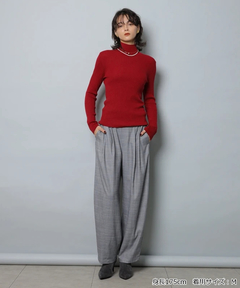 CADUNE(カデュネ) |ラメタートルネックニット