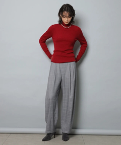 CADUNE(カデュネ) |ラメタートルネックニット