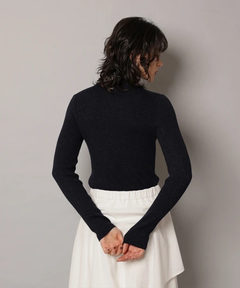 CADUNE(カデュネ) |ラメタートルネックニット