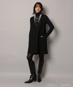 CADUNE(カデュネ) |ラメタートルネックニット