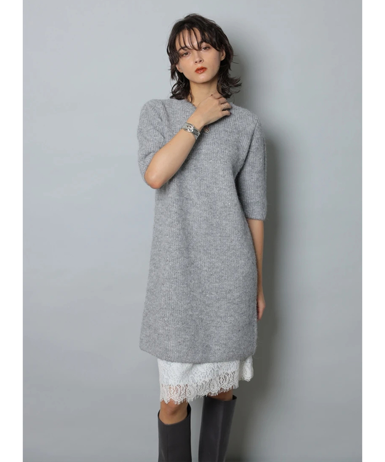 メランジミニワンピース | ワンピース | CADUNE（カデュネ） │【公式