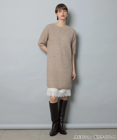 CADUNE(カデュネ) |メランジミニワンピース