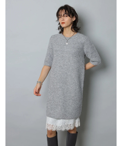 CADUNE(カデュネ) |メランジミニワンピース