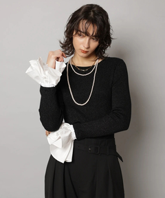 CADUNE(カデュネ) |＜大草直子さんコラボ＞スイッチスリーブニット
