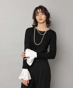 CADUNE(カデュネ) |＜大草直子さんコラボ＞スイッチスリーブニット