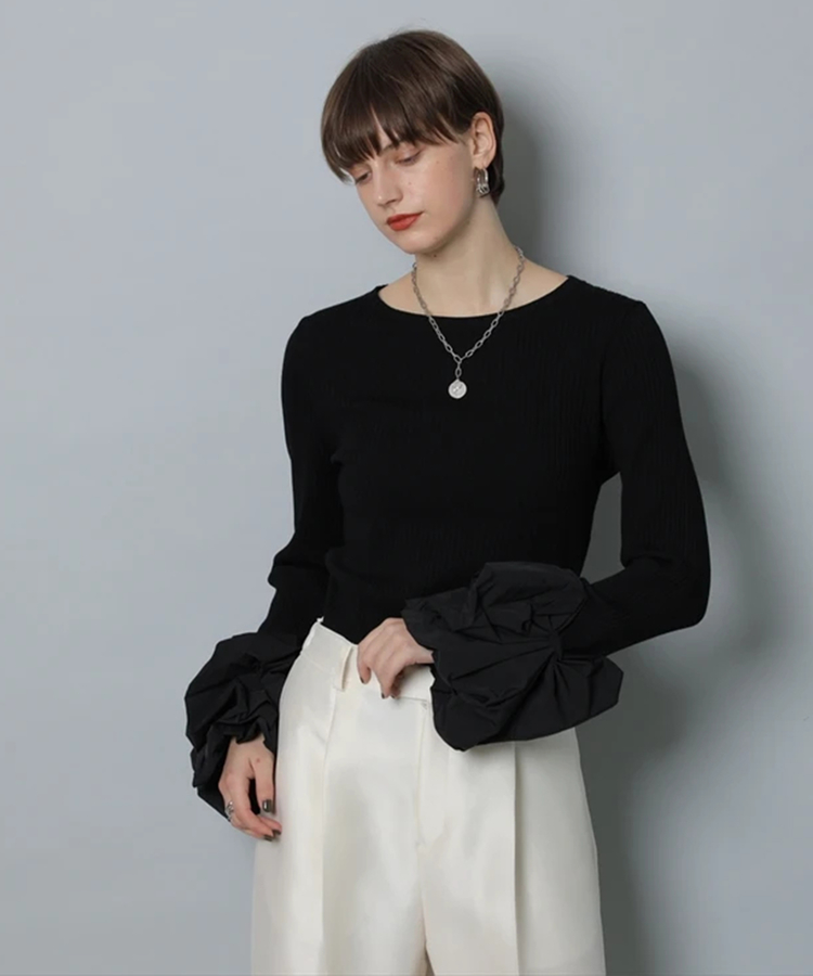 ≪ルミネ限定≫袖バルーンニット | ニット | CADUNE（カデュネ