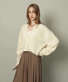 CADUNE(カデュネ) |アクア深Vニット