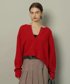 CADUNE(カデュネ) |アクア深Vニット