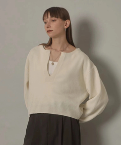 CADUNE(カデュネ) |アクア深Vニット