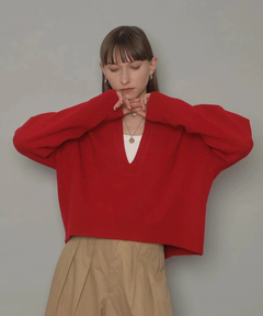 CADUNE(カデュネ) |アクア深Vニット