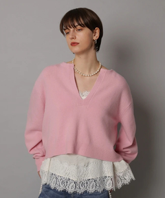 CADUNE(カデュネ) |アクア深Vニット