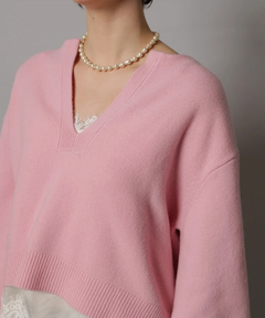 CADUNE(カデュネ) |アクア深Vニット