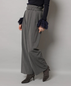 CADUNE(カデュネ) |<大草直子さんコラボ>梳毛調パンツ