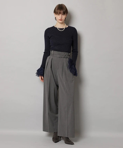 CADUNE(カデュネ) |<大草直子さんコラボ>梳毛調パンツ