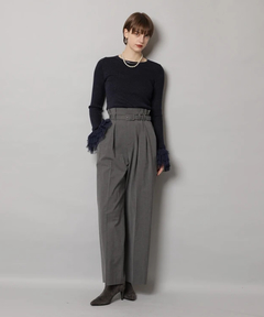 CADUNE(カデュネ) |<大草直子さんコラボ>梳毛調パンツ