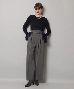 CADUNE(カデュネ) |<大草直子さんコラボ>梳毛調パンツ